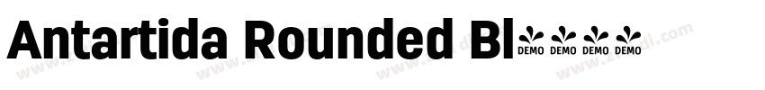 Antartida Rounded Bl字体转换